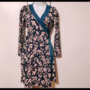 FREE SHIPPING!!! BANANA REPUBLIC FLORAL WRAP DRESS